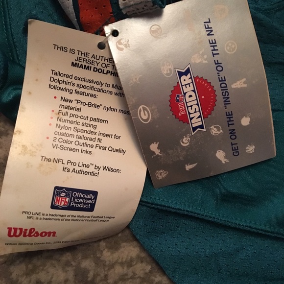 Miami Dolphins authentic Wilson jersey from 1985. - Picture 1 of 4